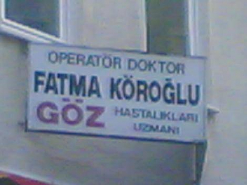 Güldüren tabelalar