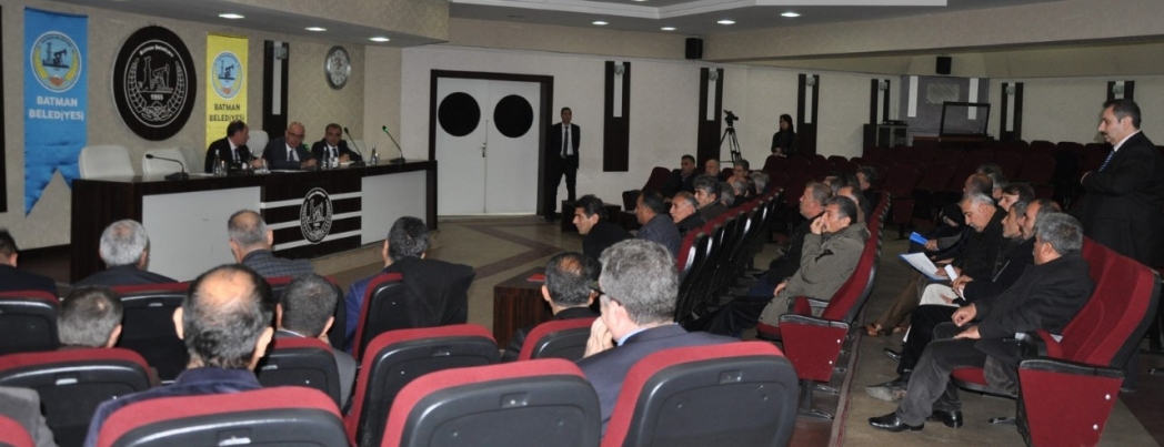 Ocak ayı muhtarlar toplantısı yapıldı