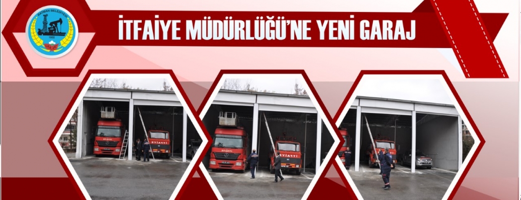 İtfaiye Müdürlüğü’ne yeni garaj