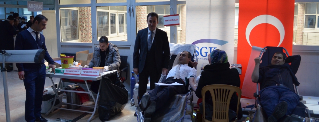 SGK İl Müdürlüğünden Kan Bağışı Kampanyasına Destek