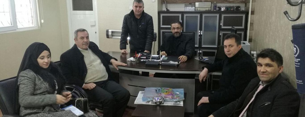 Engelli ve emekliler evlerinde ziyaret edildi