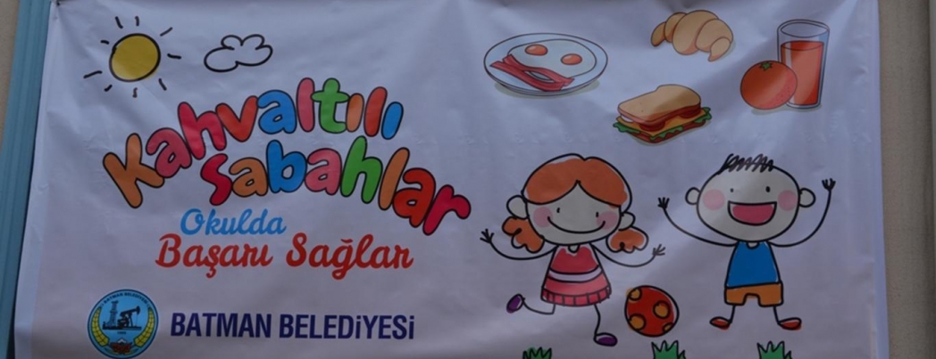 \"Kahvaltılı Sabahlar Okulda Başarı Sağlar\" projesi hayata geçirildi