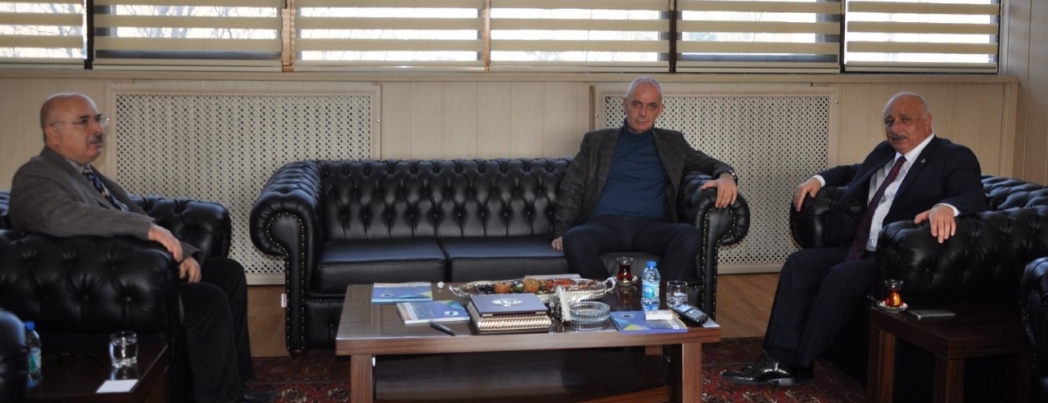 AKSOY’dan, yeni rektöre ziyaret