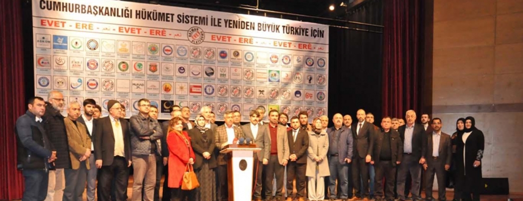 Batman’da 100 STK’dan referandum açıklaması