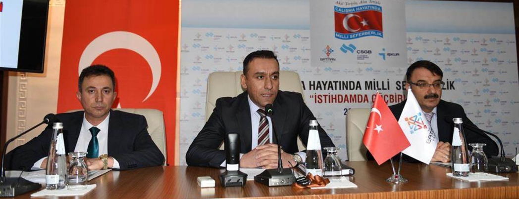 \'Çalışma Hayatında Milli Seferberlik\' bilgilendirme toplantısı