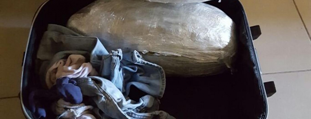 Yolcu otobüsünde 7 kilo esrar ele geçirildi
