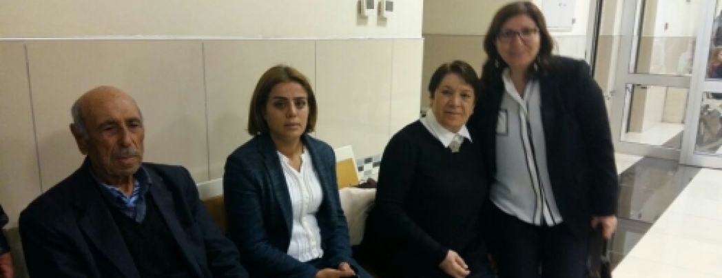 Başaran, Yüksekdağ’ın duruşmasına katıldı