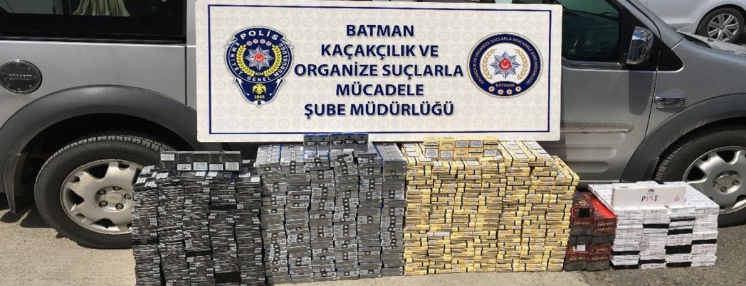Kaçak sigara ile uyuşturucudan 10 kişi gözaltına alındı