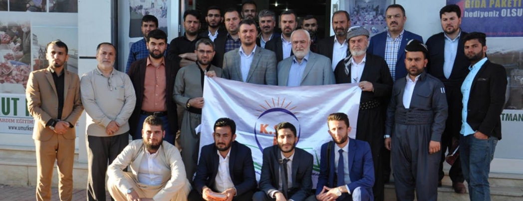 Komela İslami\'den HÜDA PAR\'a ziyaret