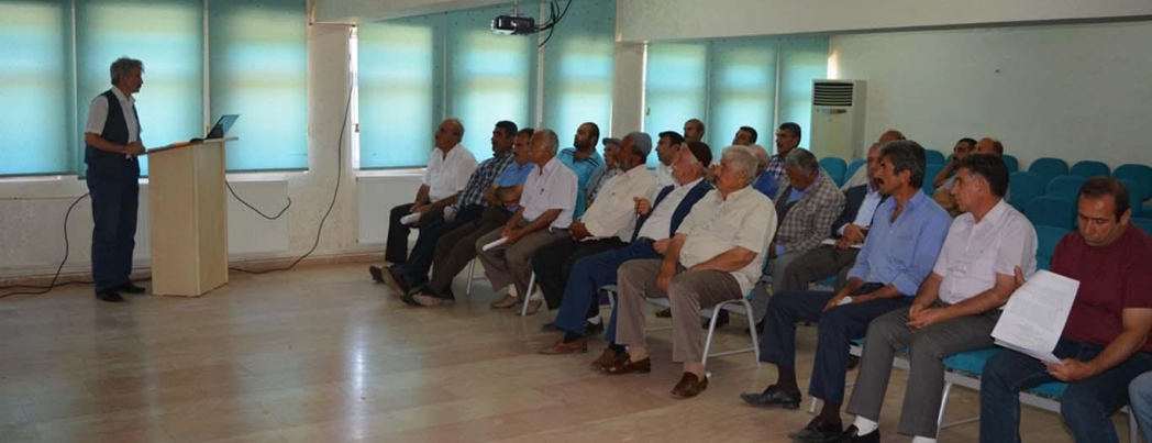 Anız yakımı ile ilgili seminer verildi