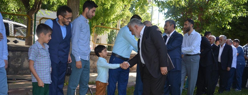 Batman halkı bayramlaştı