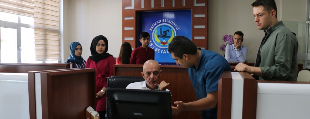 Başkan Vekili AKSOY, birimleri denetledi