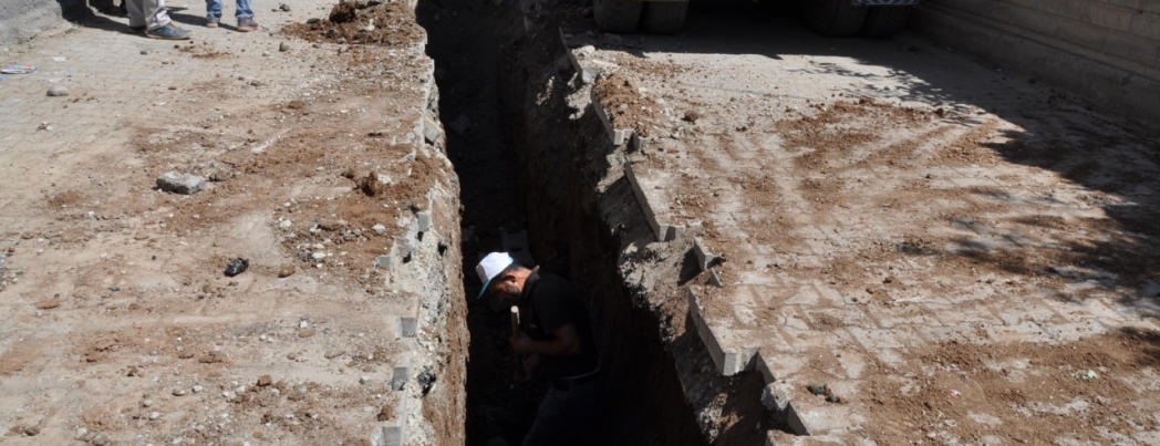 Hilal Mahallesinde Altyapı Yenilemesi