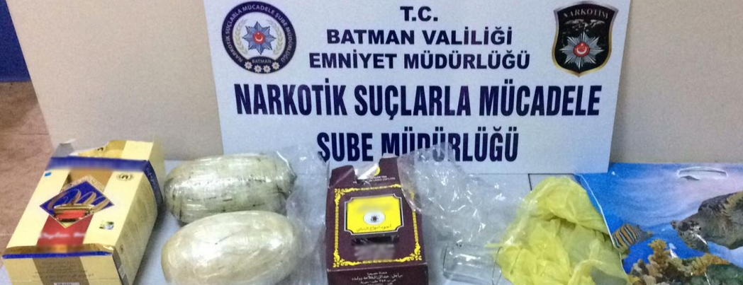 Çay paketlerine zulalanmış esrar ele geçirildi