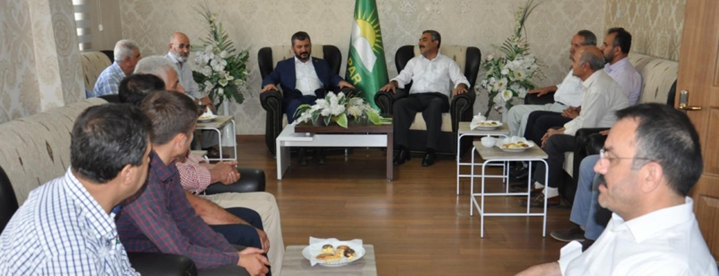 SP ve AGD\'den HÜDA PAR\'a ziyaret
