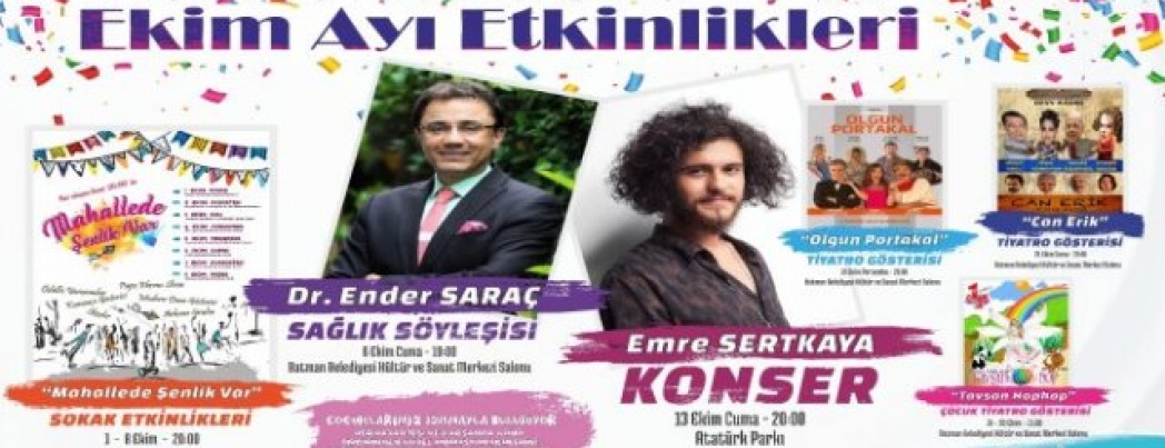 Batman Belediyesi’nden kültürel etkinlik resitali