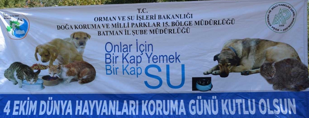 Dünya Hayvanları Koruma Günü\'nde vatandaşlar bilinçlendirildi