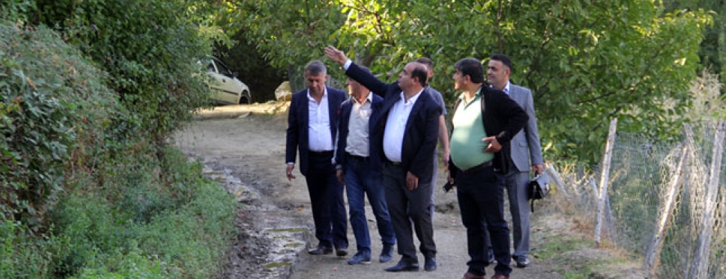 Sason!da Yıllardır unutulan yol yapılıyor