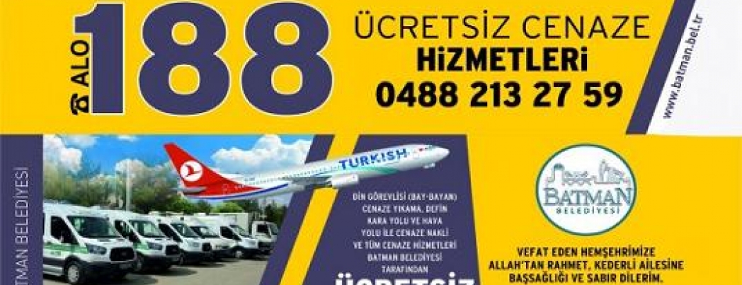 Cenazeler hava yoluyla taşınıyor