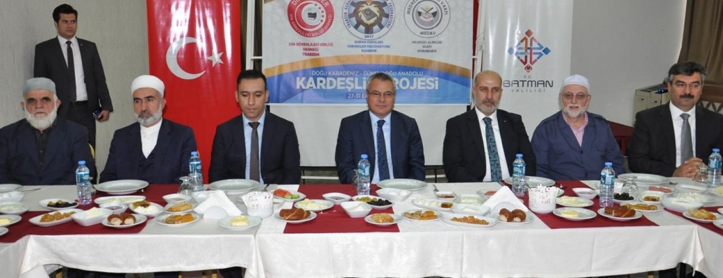 Karadenizli âlimlerden Batman\'a ziyaret