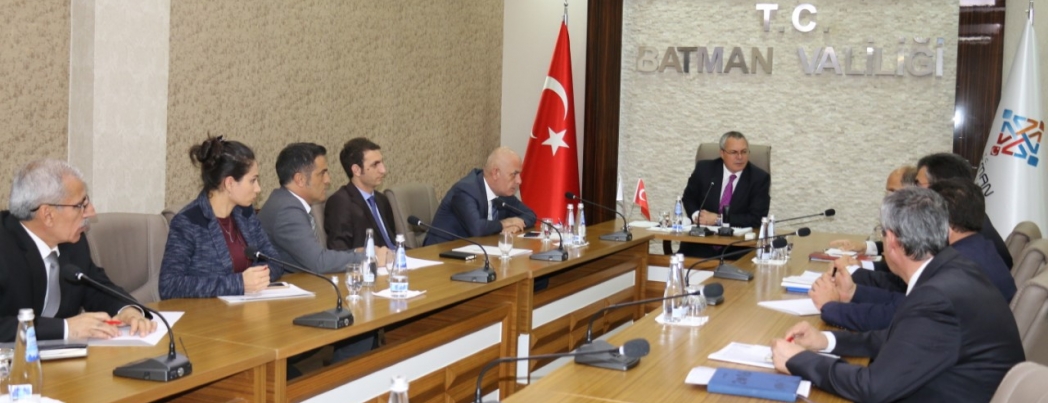 Batman\'ın sembolü olacak proje için toplantı yapıldı