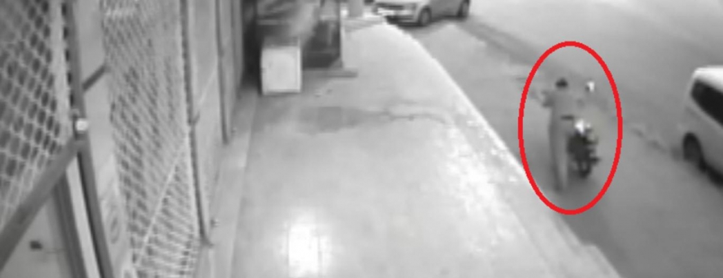 Park halindeki motosikleti çalan şüpheli tutuklandı