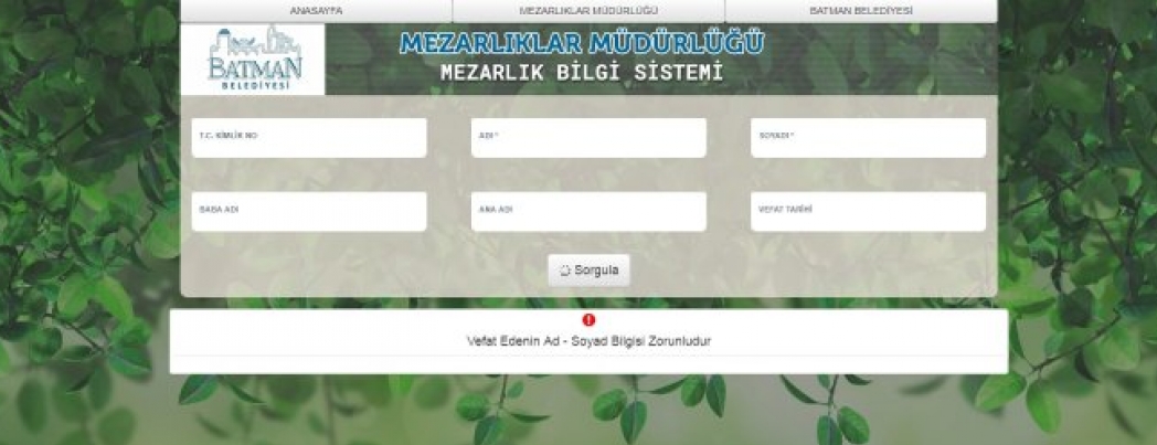 Vefat eden kişinin mezarına ulaşılabilecek