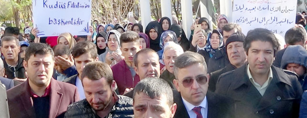 STK\'lardan ABD ve İsrail\'e protesto