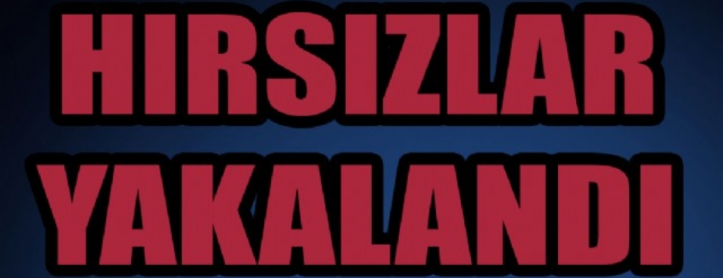 Hırsızlık yaptığı belirtilen biri kadın 3 kişi yakalandı