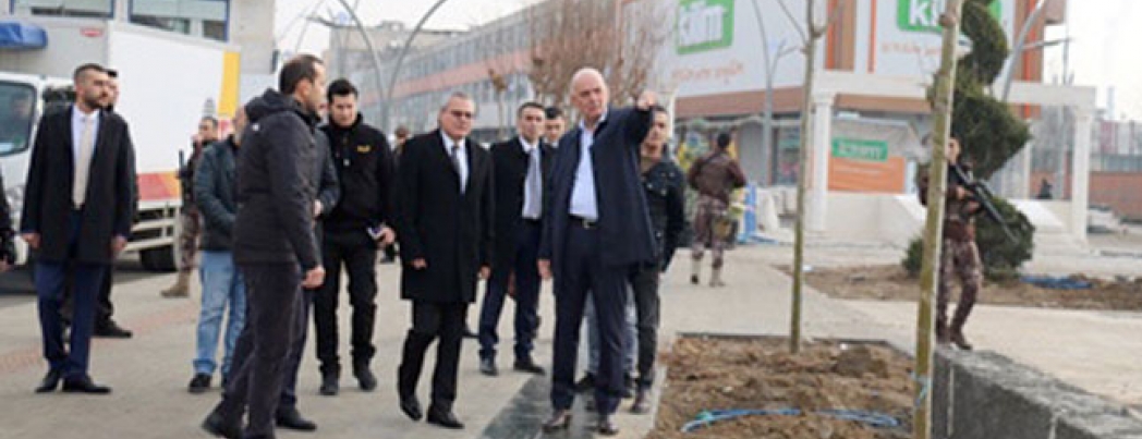 Vali Deniz ve Aksoy çalışmaları denetledi