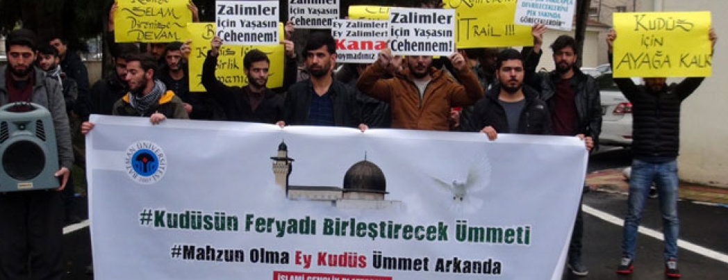 Batmanlı öğrencilerden Trump’a tepki
