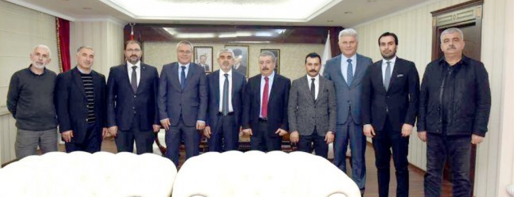 Yeni Dünya Vakfı’ndan Vali Deniz’e ziyaret