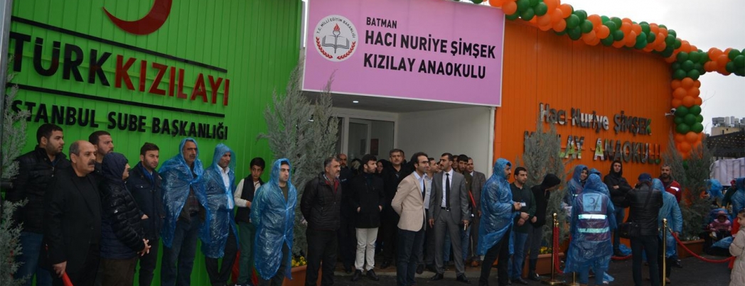​Telekonferans ile bağlanan Başbakan Batman’da anaokulun açılışını yaptı