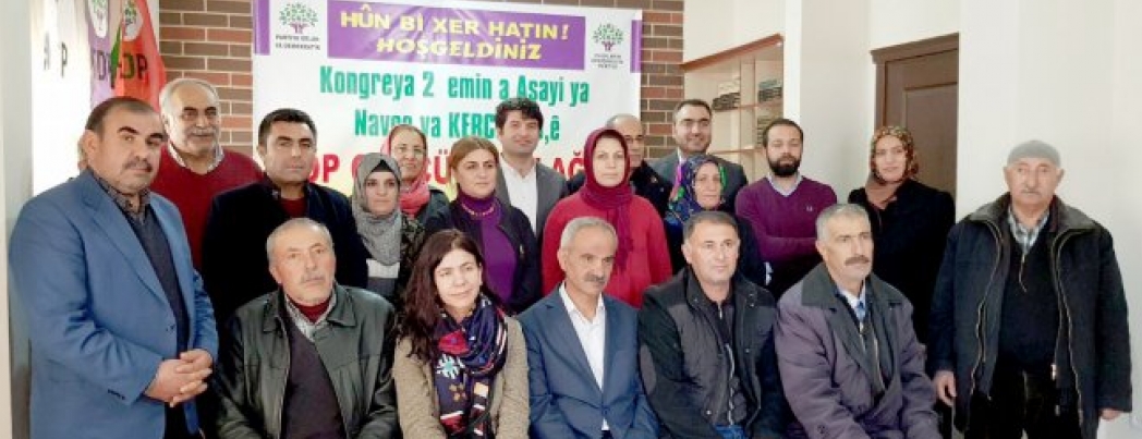 HDP Gercüş’te kongreye gitti