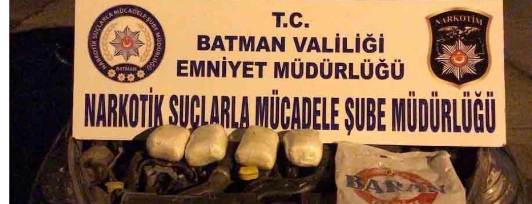 Batman\'da toz esrar maddesi ele geçirildi