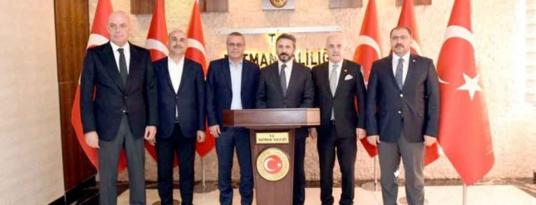 TBMM Başkanvekili Ahmet Aydın, Batmandaydı