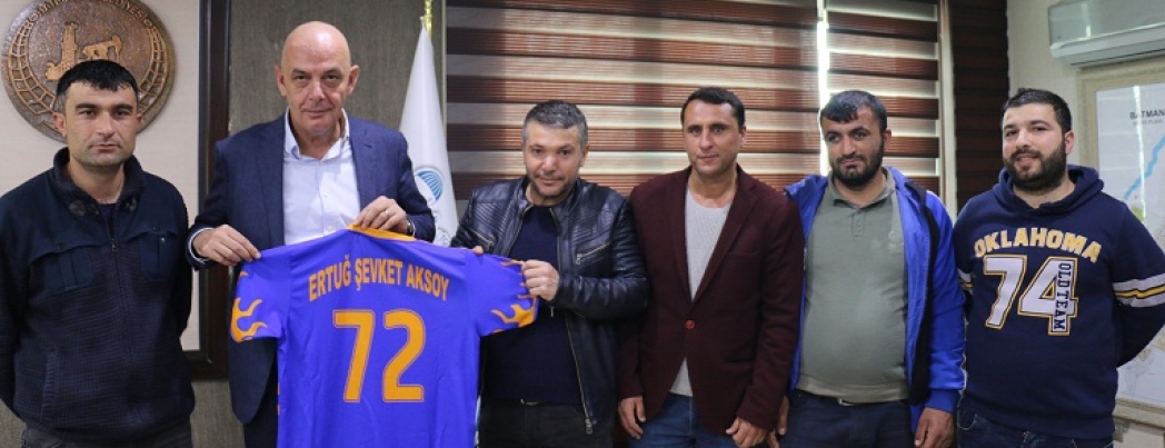 TARAFTARLAR GRUBUNDAN BELEDİYE YÖNETİCİLERİNE FORMALI TEŞEKKÜR
