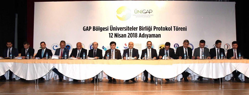 ​ÜNİGAP Kuruluş Protokolü İmza Töreni yapıldı