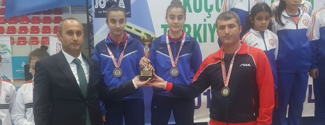 MASA TENİSİ  KIZ TAKIMIMIZ TÜRKİYE ÜÇÜNCÜSÜ
