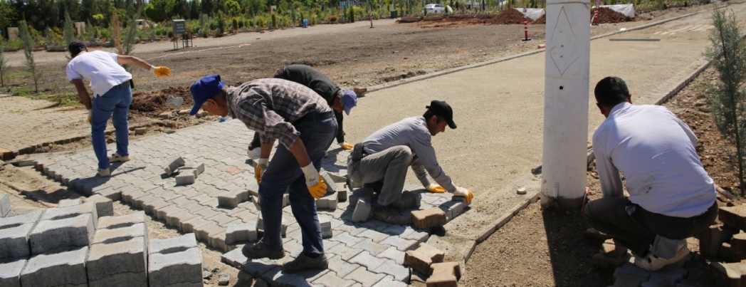 MEZARLIKLARDA DÜZENLEME ÇALIŞMASI