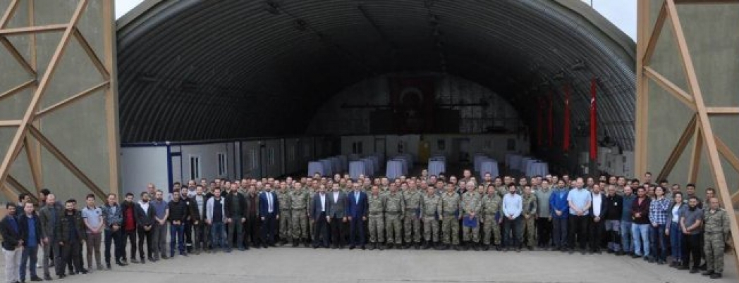 Vali Deniz, SİHA 6. Dönem Eğitim Kursu kapanış programına katıldı
