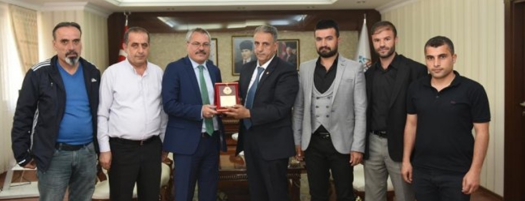 ASKF üyelerinden Vali Deniz’e teşekkür ziyareti