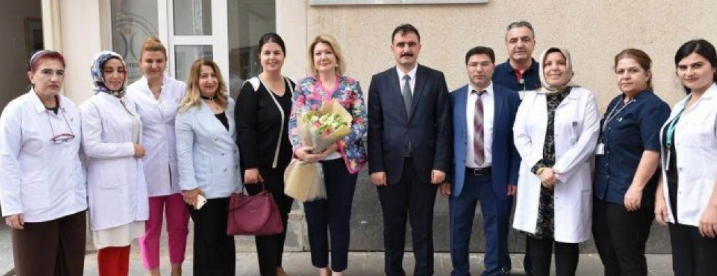 Vali Ahmet Deniz’ın eşi Olcay Deniz KETEM’i ziyaret etti