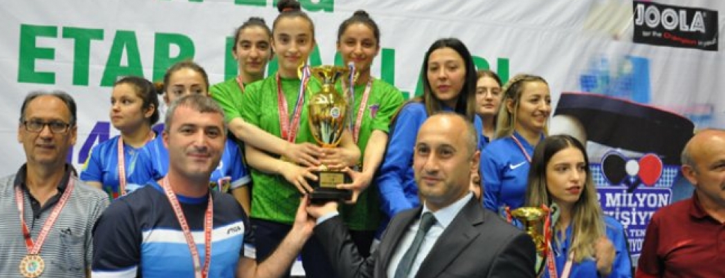 Türkiye Masa Tenisi 1.ligi son etabında sonuçlar açıklandı