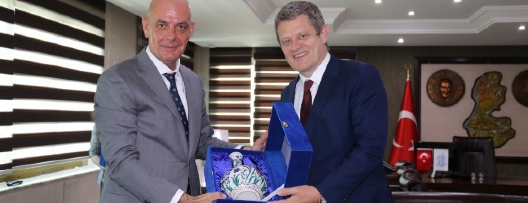DÖRT BÜYÜKELÇİ’DEN BAŞKAN VEKİLİ AKSOY’A ZİYARET