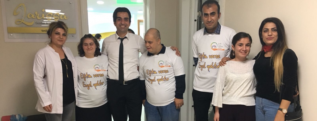 LARİSSA GÜZELLİK MERKEZİ ENGELLİLER HAFTASINI UNUTMADI!
