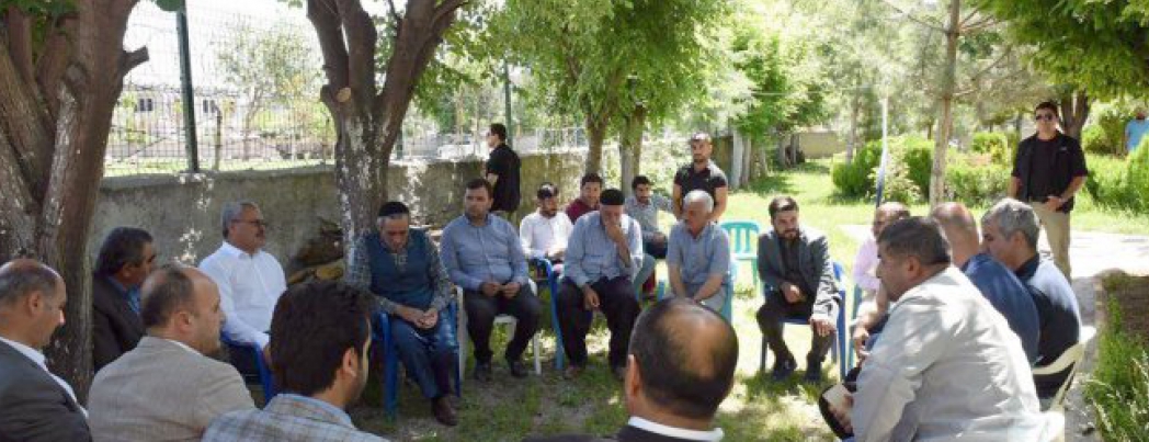 19 Mayıs Mahallesi’nde vatandaşlarla bir araya geldi