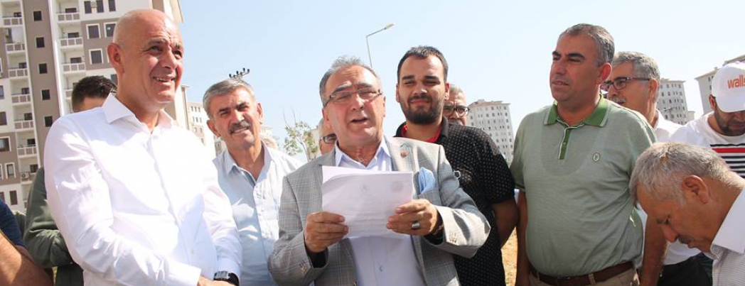 BELEDİYE BAŞKAN VEKİLİMİZE TEŞEKKÜR EDERİZ