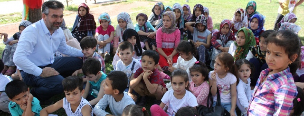 Yaz Kuran Kursu Öğrencileri Gönüllerince Eğleniyor