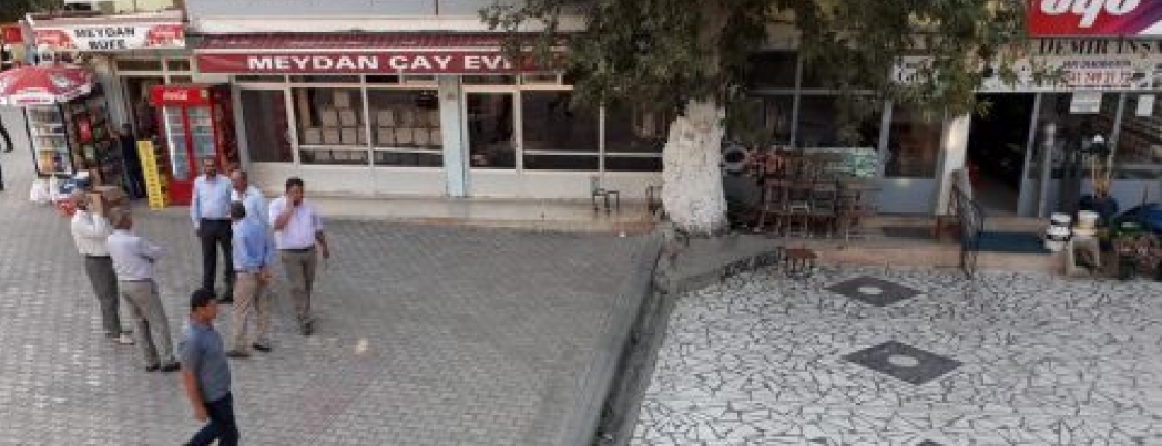Meydandaki kahvehaneler kapatıldı